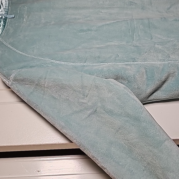 Pendleton XL fuzzy fleece jacket, aquamarine teal - Picture 14 of 16